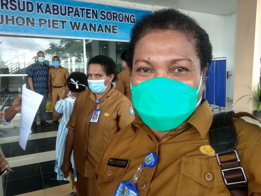Direktur RSUD Rujukan Kabupaten Sorong, dr. Frida Susi Wanane. Dok/red