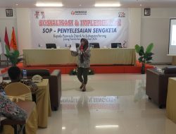 Bawaslu Kabupaten Sorong Gelar Sosialisasi dan Implementasi SOP Penyelesaian Sengketa Pemilu Serentak 2024