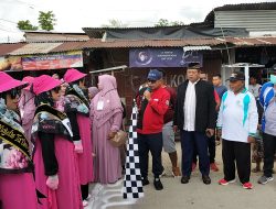 JP. Moso Semarakkan Sabtu Pagi Dengan Jalan Sehat Bersama Pimpinan OPD & TNI/Polri
