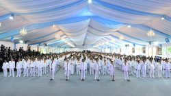 Presiden Prabowo Subianto Resmi Lantik Johny Kamuru–Sutedjo sebagai Bupati dan Wakil Bupati Sorong di Istana Negara