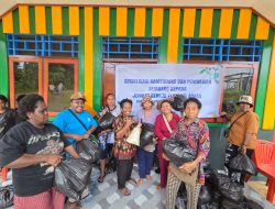 PGPI Sorong Gelar Sosialisasi Kamtibmas dan Bagi Sembako, Warga Diminta Jaga Keamanan Jelang Natal–Tahun Baru