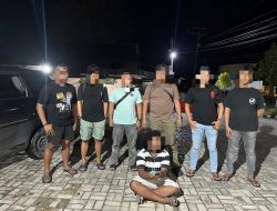 Tim Mangewang Polresta Sorong Ringkus Pelaku Curas Bersenjata Gunting di Kampung Salak