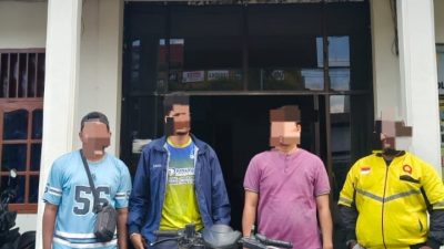 Team Paniki Polsek Sorong Timur Ringkus Terduga Spesialis Curanmor, Honda Genio Hasil Curian Berhasil Diamankan