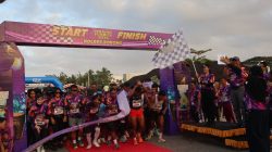 Polwan Run 2026 Polda Papua Barat Daya Semarak, Polri dan Masyarakat Bersatu dalam Suasana Humanis