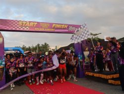 Polwan Run 2026 Polda Papua Barat Daya Semarak, Polri dan Masyarakat Bersatu dalam Suasana Humanis