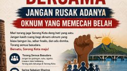 Polda Papua Barat Daya Ingatkan Warga Sorong Waspadai Hoaks dan Provokasi Pemecah Persatuan
