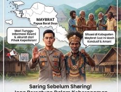 Polda Papua Barat Daya Imbau Warga Maybrat Tak Terprovokasi Informasi Belum Terverifikasi