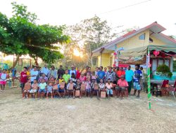 Semarak HUT RI Ke-81, Kepala Suku Pegunungan Tengah Lapago Wilayah Biak-Supiori Gelar Bakti Sosial