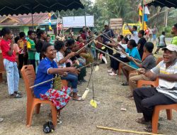 Mananwir-Er Ronsumbre Gelar Bakti Sosial di Kampung Swapodibo Semarak Kemerdekaan ke-81