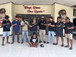 Tim Mangewang Polresta Sorong Kota Tangkap Terduga Pelaku Penganiayaan dengan Parang