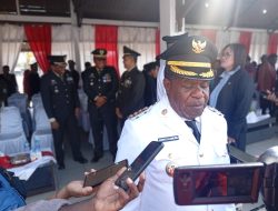 HUT ke-81 RI di Alun-Alun Aimas Berlangsung Tertib, Bupati Sorong: Kemerdekaan Harus Diisi dengan Kerja Nyata