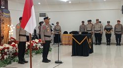 Kapolda PBD Pimpin Sertijab Sejumlah Kapolres dan Pelantikan Irwasda serta Kapolres Maybrat