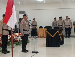 Kapolda PBD Pimpin Sertijab Sejumlah Kapolres dan Pelantikan Irwasda serta Kapolres Maybrat